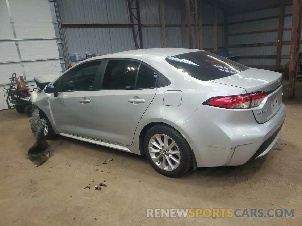 2 Photograph of a damaged car 5YFBPMBE1NP314838 TOYOTA COROLLA 2022