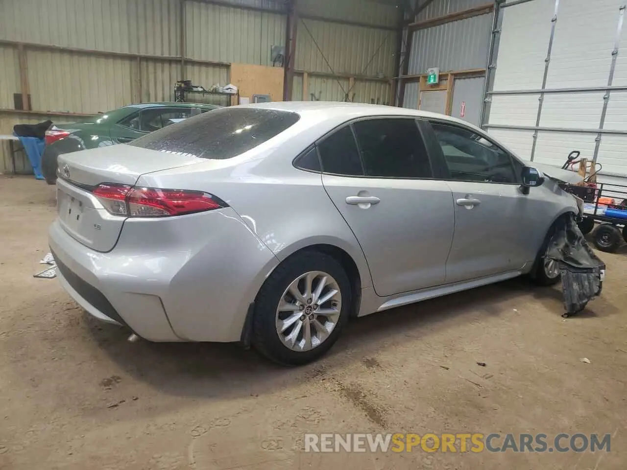 3 Photograph of a damaged car 5YFBPMBE1NP314838 TOYOTA COROLLA 2022