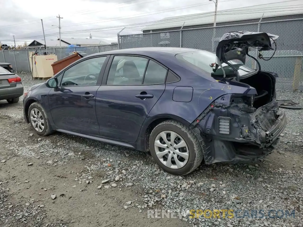 2 Фотография поврежденного автомобиля 5YFBPMBE3NP353575 TOYOTA COROLLA 2022