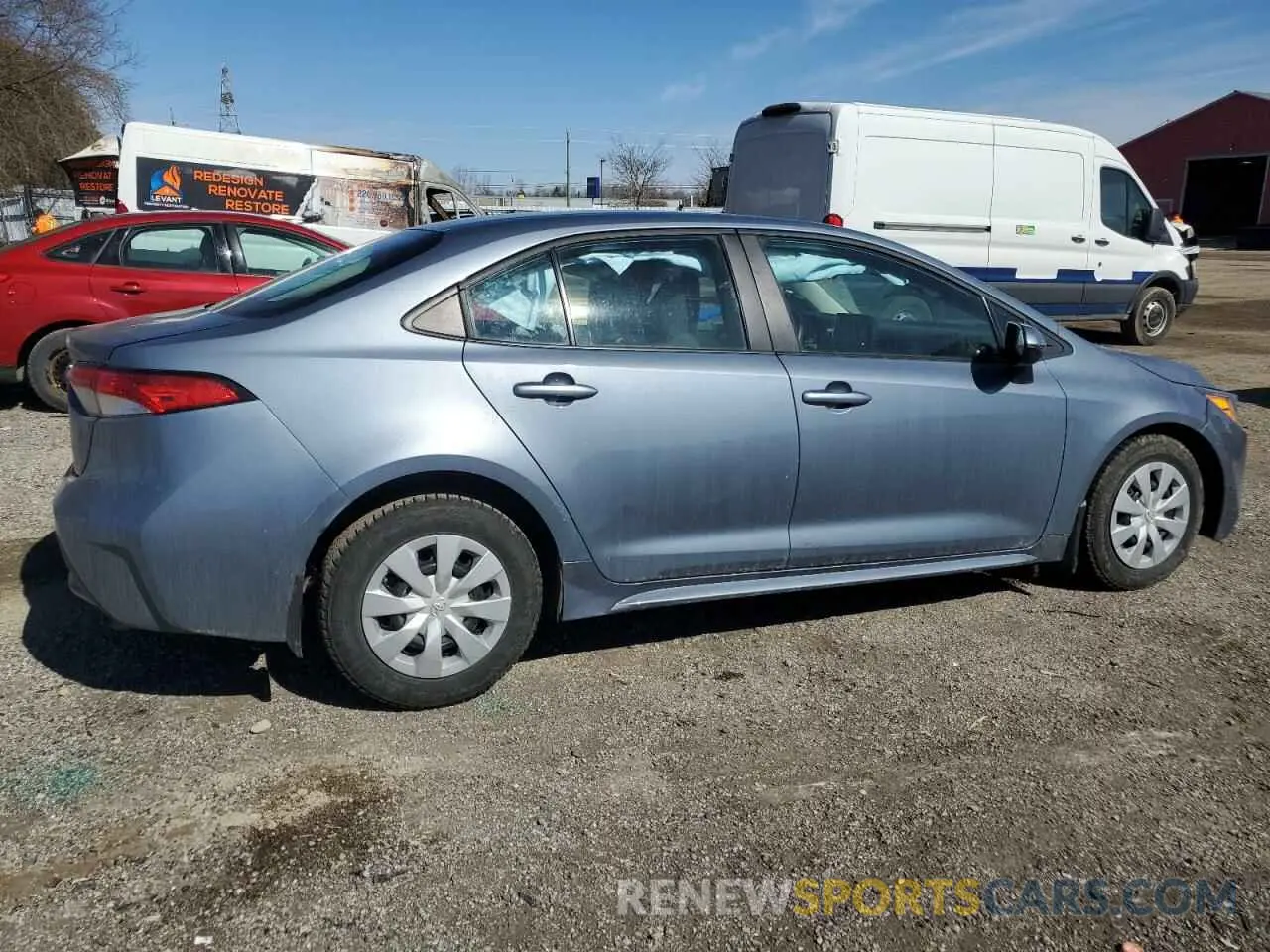 3 Фотография поврежденного автомобиля 5YFBPMBE4NP313960 TOYOTA COROLLA 2022