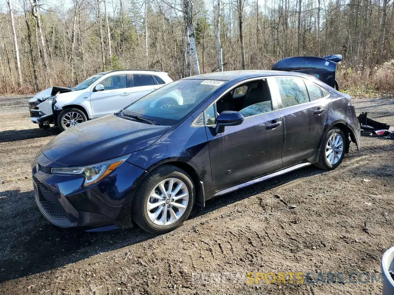 1 Фотография поврежденного автомобиля 5YFBPMBE6NP300322 TOYOTA COROLLA 2022