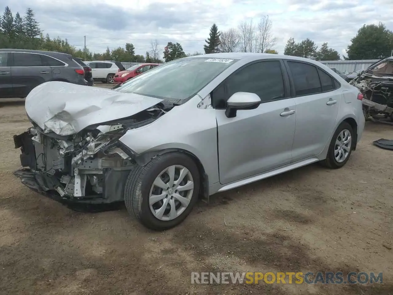1 Фотография поврежденного автомобиля 5YFBPMBEXNP277708 TOYOTA COROLLA 2022