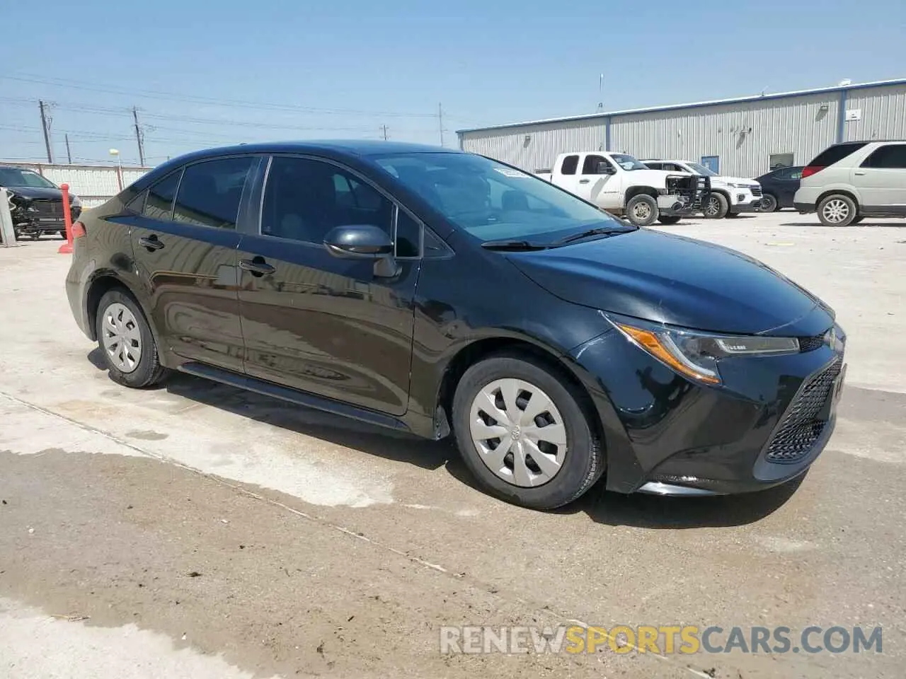 4 Photograph of a damaged car 5YFDPMAE2NP380213 TOYOTA COROLLA 2022