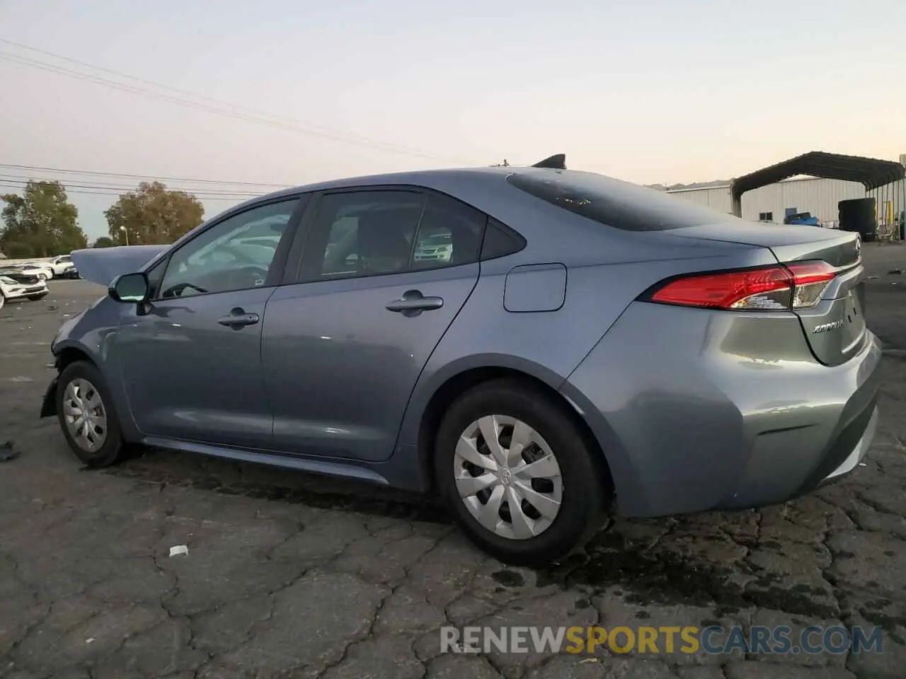 2 Photograph of a damaged car 5YFDPMAE6NP284391 TOYOTA COROLLA 2022