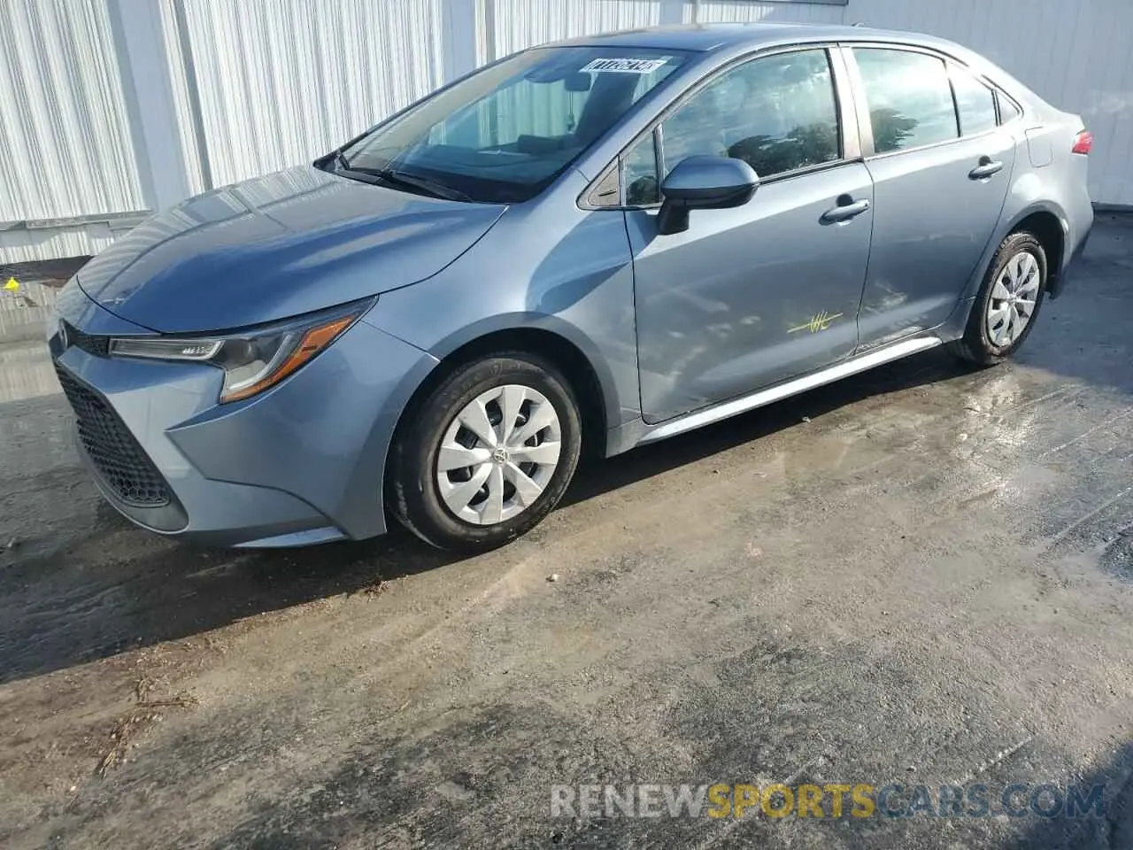 1 Photograph of a damaged car 5YFDPMAE7NP276557 TOYOTA COROLLA 2022