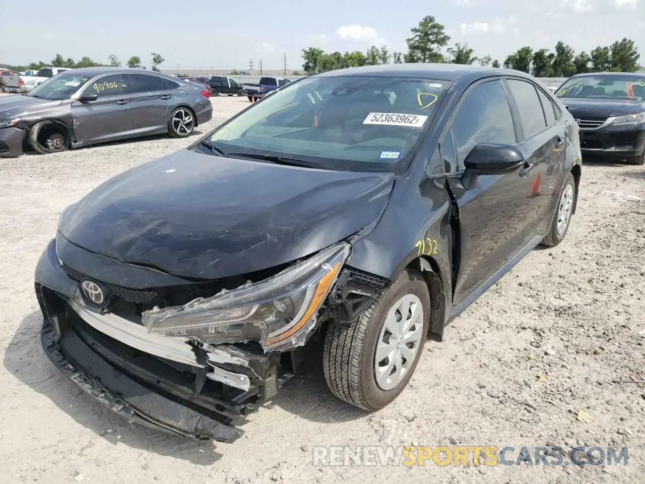 2 Фотография поврежденного автомобиля 5YFDPMAE8NP291388 TOYOTA COROLLA 2022