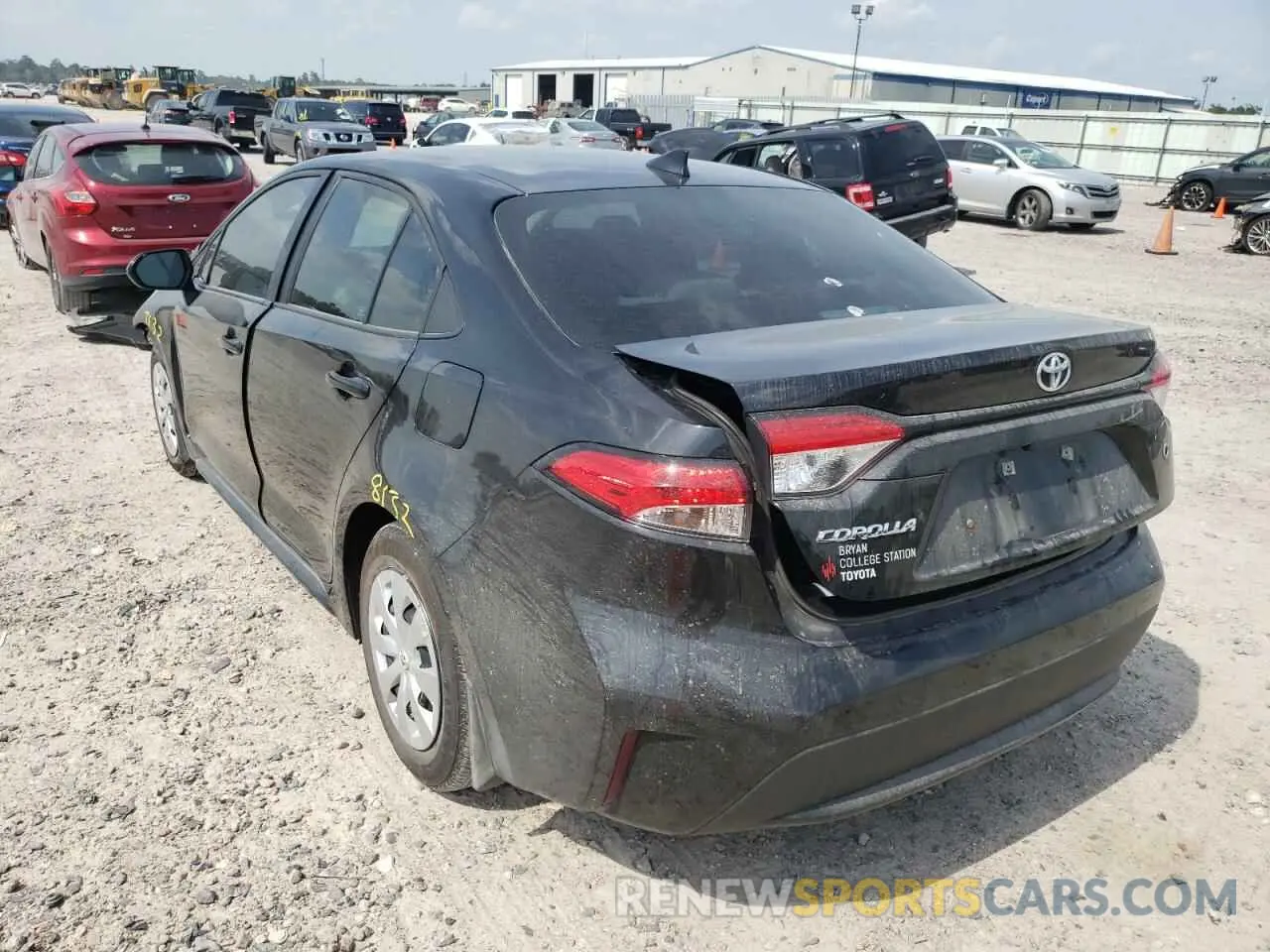 3 Фотография поврежденного автомобиля 5YFDPMAE8NP291388 TOYOTA COROLLA 2022