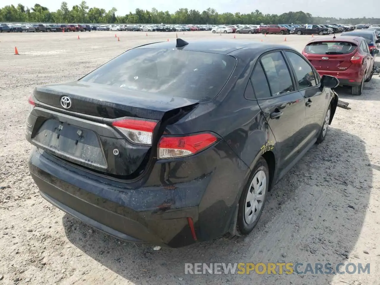 4 Фотография поврежденного автомобиля 5YFDPMAE8NP291388 TOYOTA COROLLA 2022