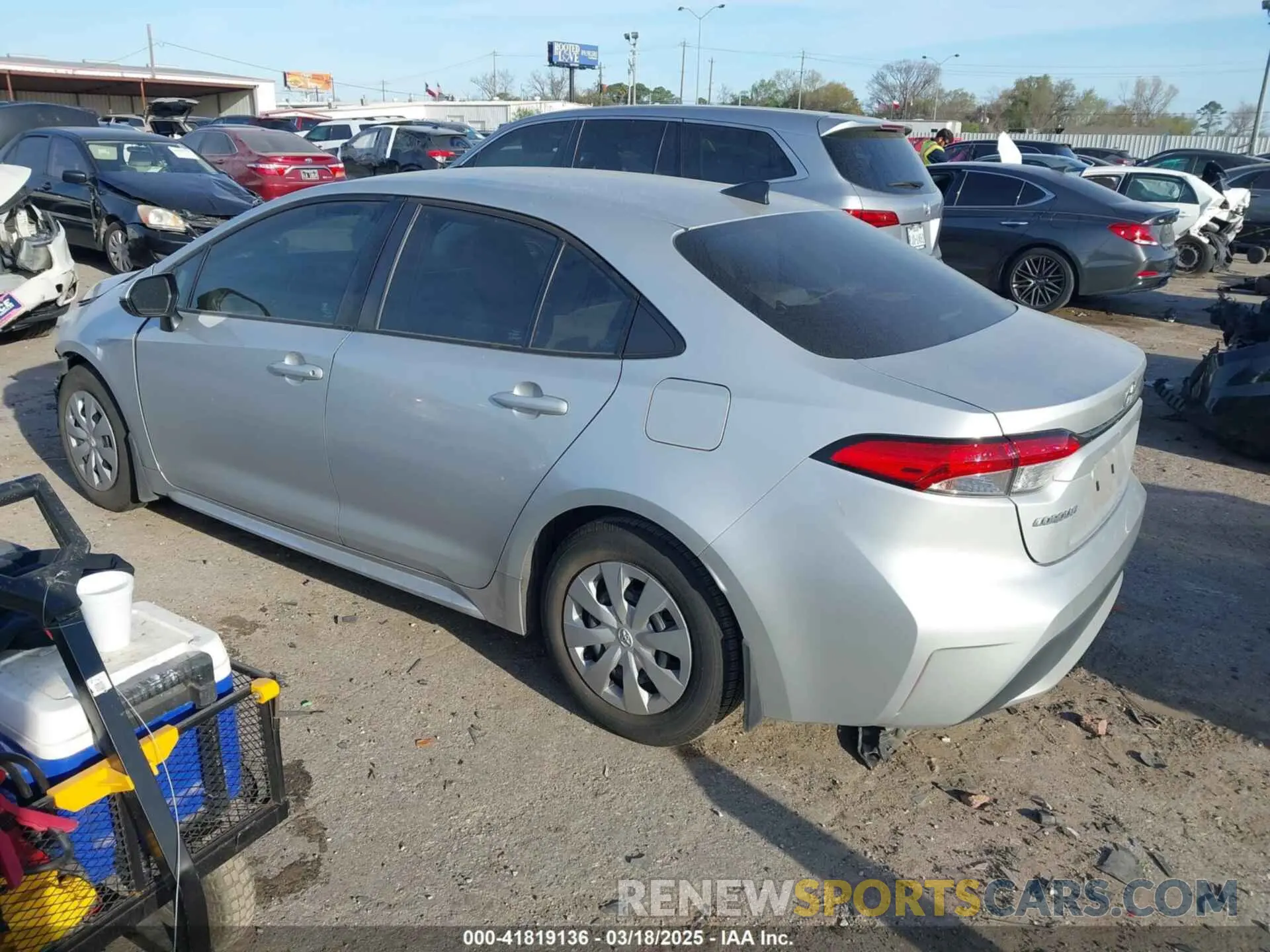 3 Photograph of a damaged car 5YFDPMAEXNP300477 TOYOTA COROLLA 2022