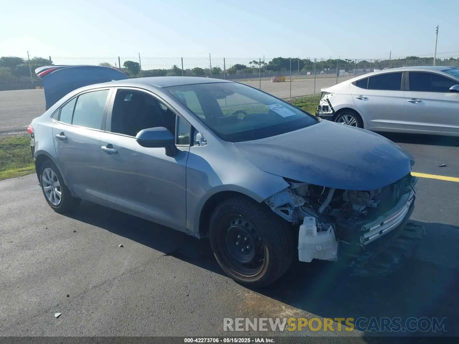 1 Фотография поврежденного автомобиля 5YFEPMAE0NP272614 TOYOTA COROLLA 2022