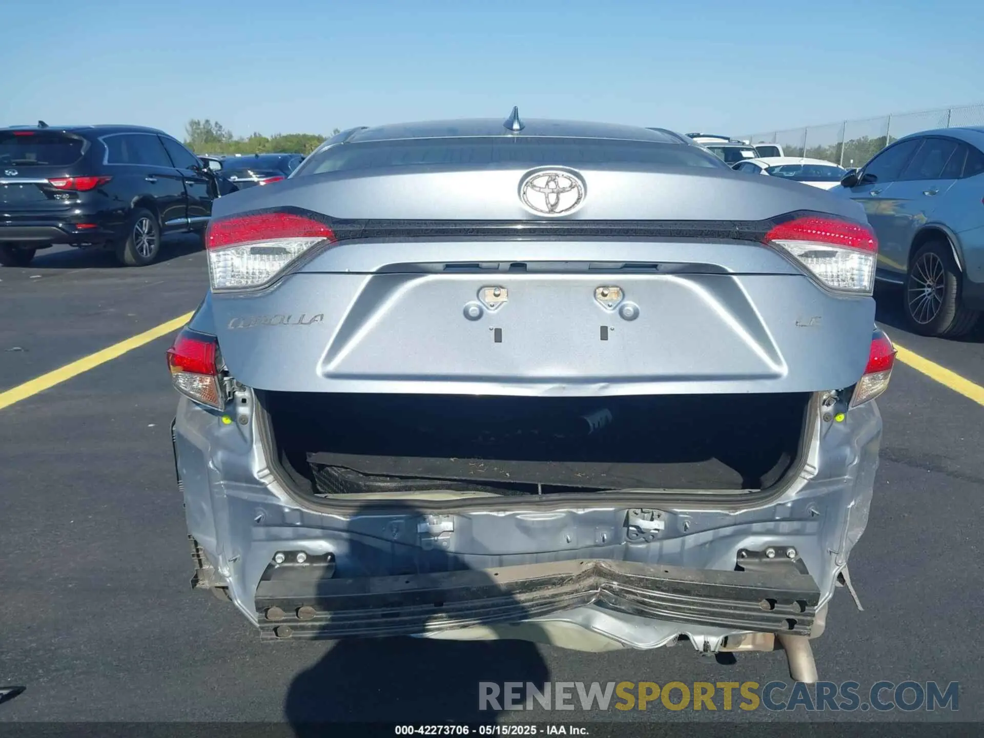 20 Фотография поврежденного автомобиля 5YFEPMAE0NP272614 TOYOTA COROLLA 2022