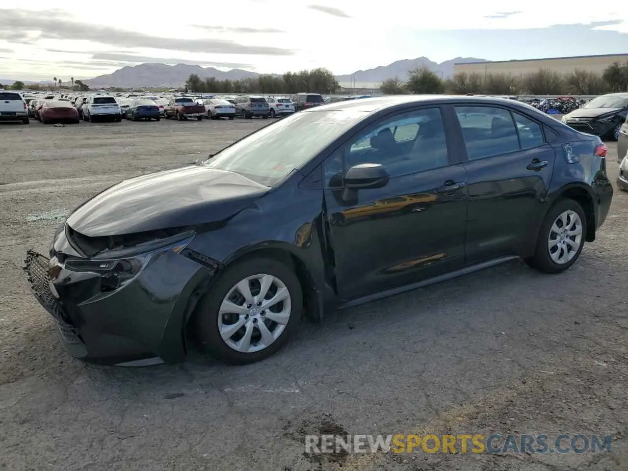1 Photograph of a damaged car 5YFEPMAE0NP276730 TOYOTA COROLLA 2022