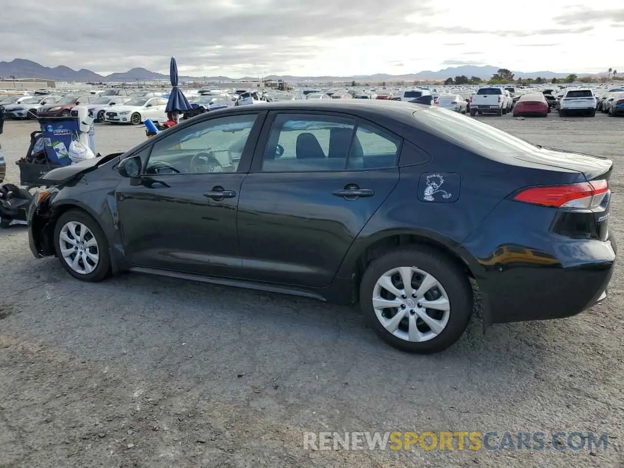 2 Photograph of a damaged car 5YFEPMAE0NP276730 TOYOTA COROLLA 2022