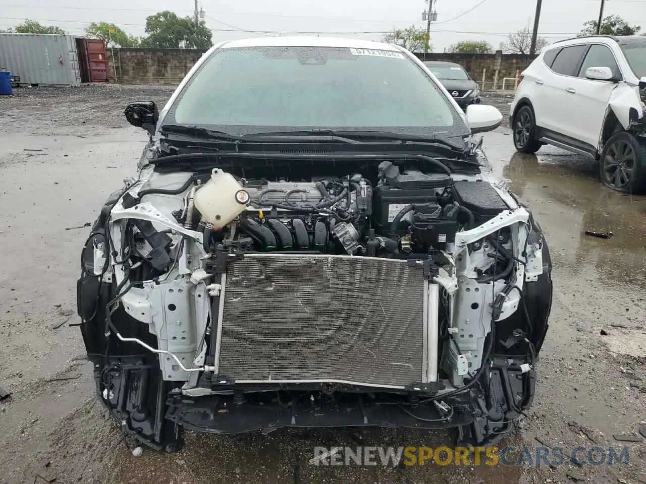 5 Photograph of a damaged car 5YFEPMAE0NP280325 TOYOTA COROLLA 2022