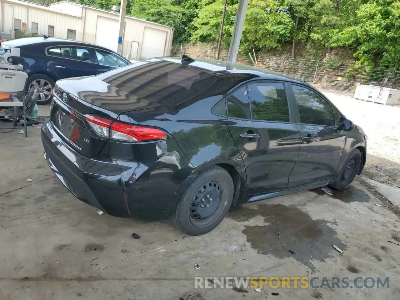 3 Photograph of a damaged car 5YFEPMAE0NP281216 TOYOTA COROLLA 2022