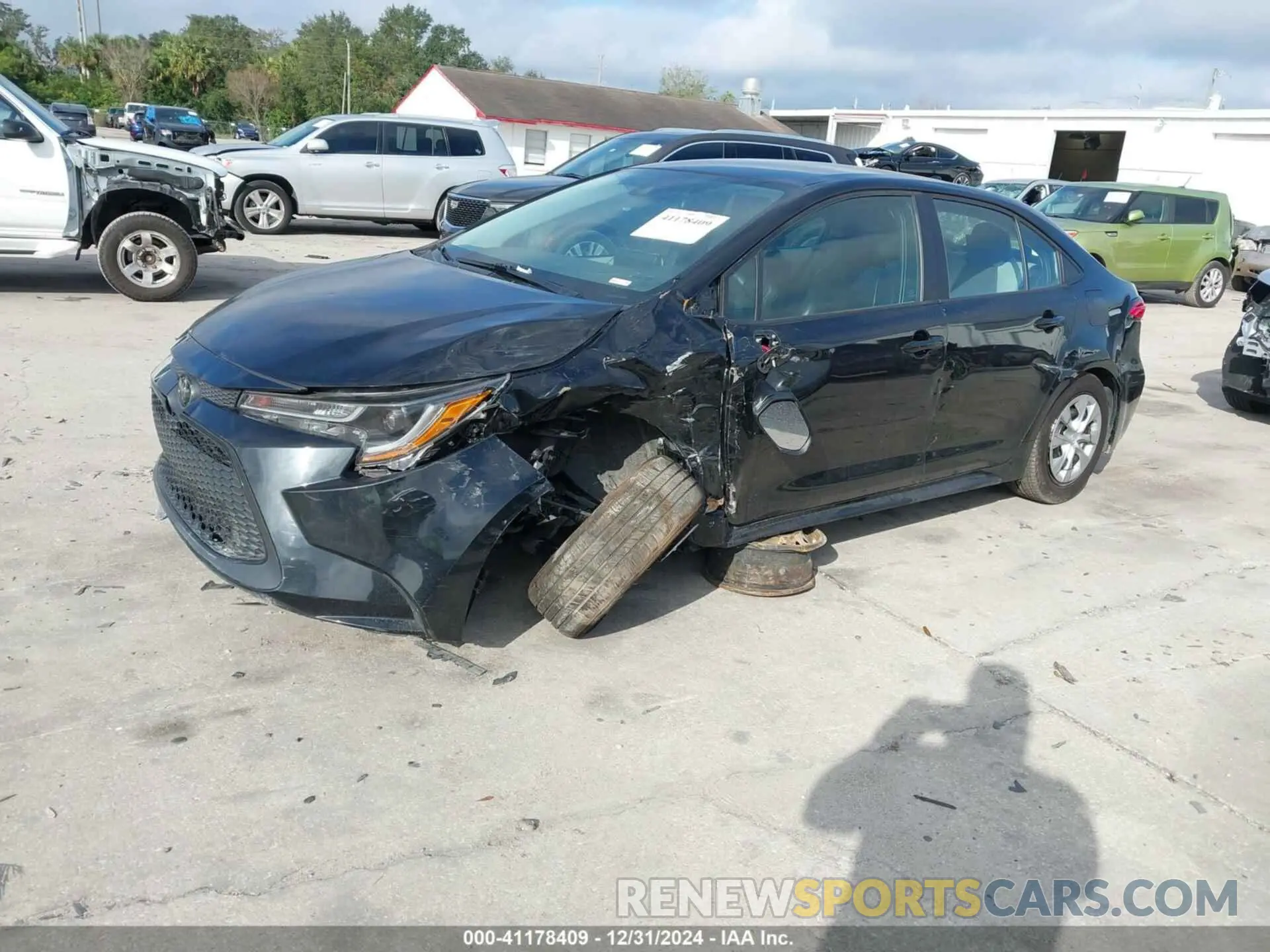2 Фотография поврежденного автомобиля 5YFEPMAE0NP288327 TOYOTA COROLLA 2022