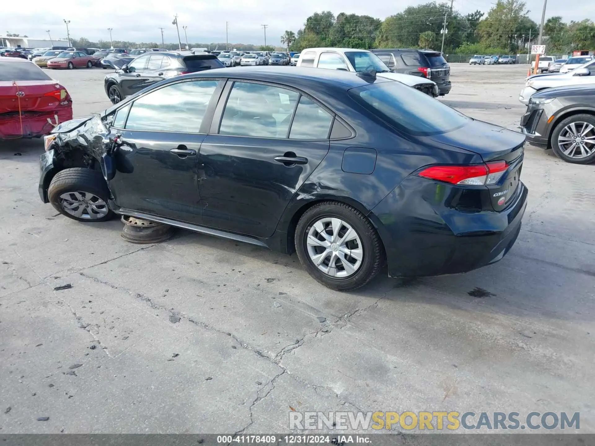 3 Фотография поврежденного автомобиля 5YFEPMAE0NP288327 TOYOTA COROLLA 2022