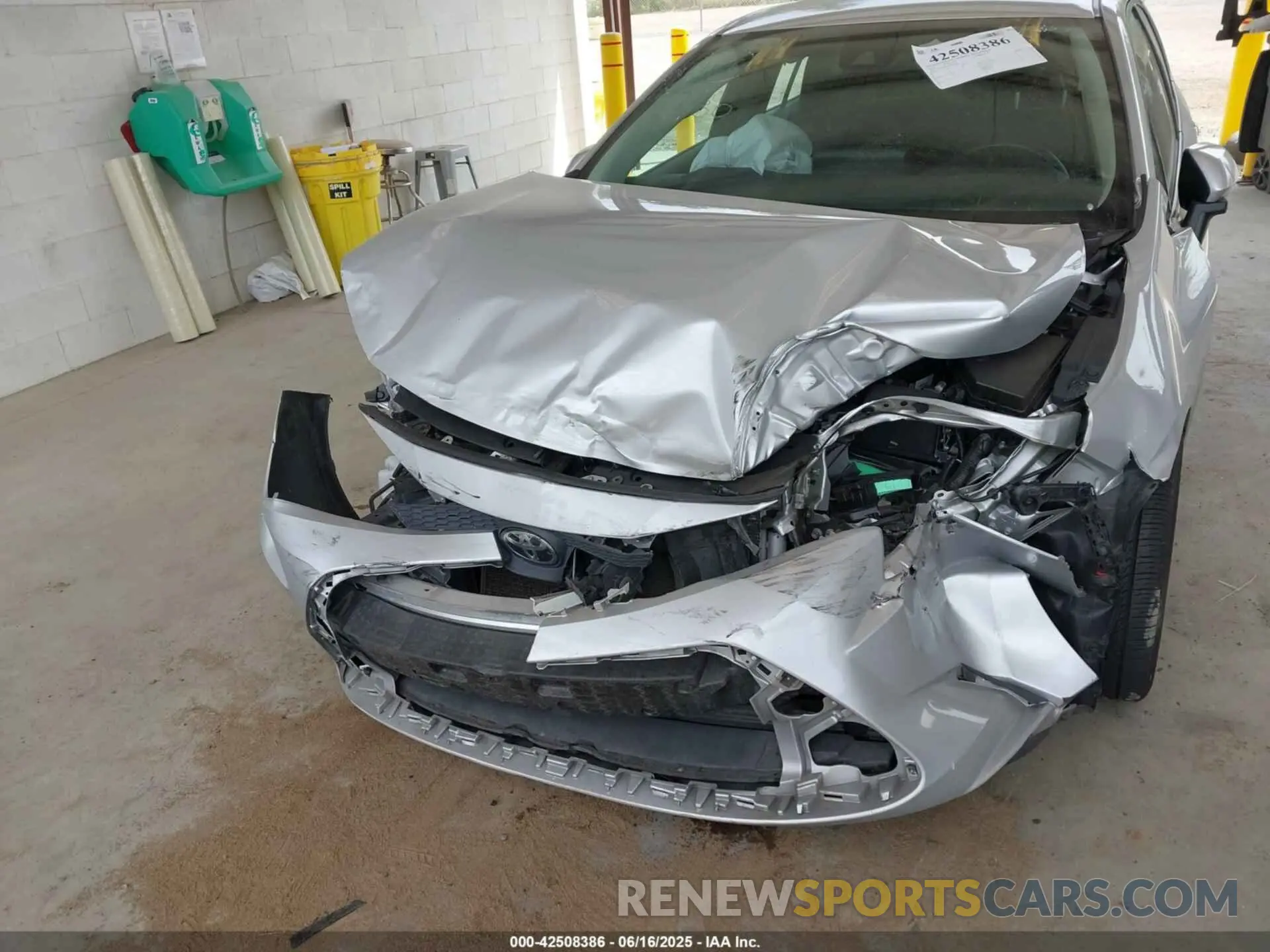 6 Фотография поврежденного автомобиля 5YFEPMAE0NP289042 TOYOTA COROLLA 2022