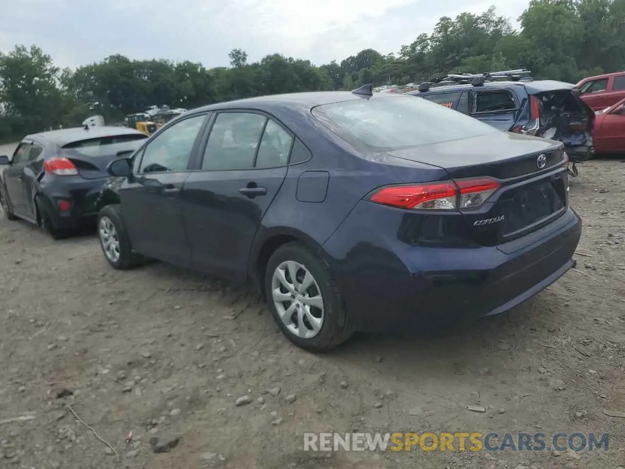 2 Фотография поврежденного автомобиля 5YFEPMAE0NP303506 TOYOTA COROLLA 2022