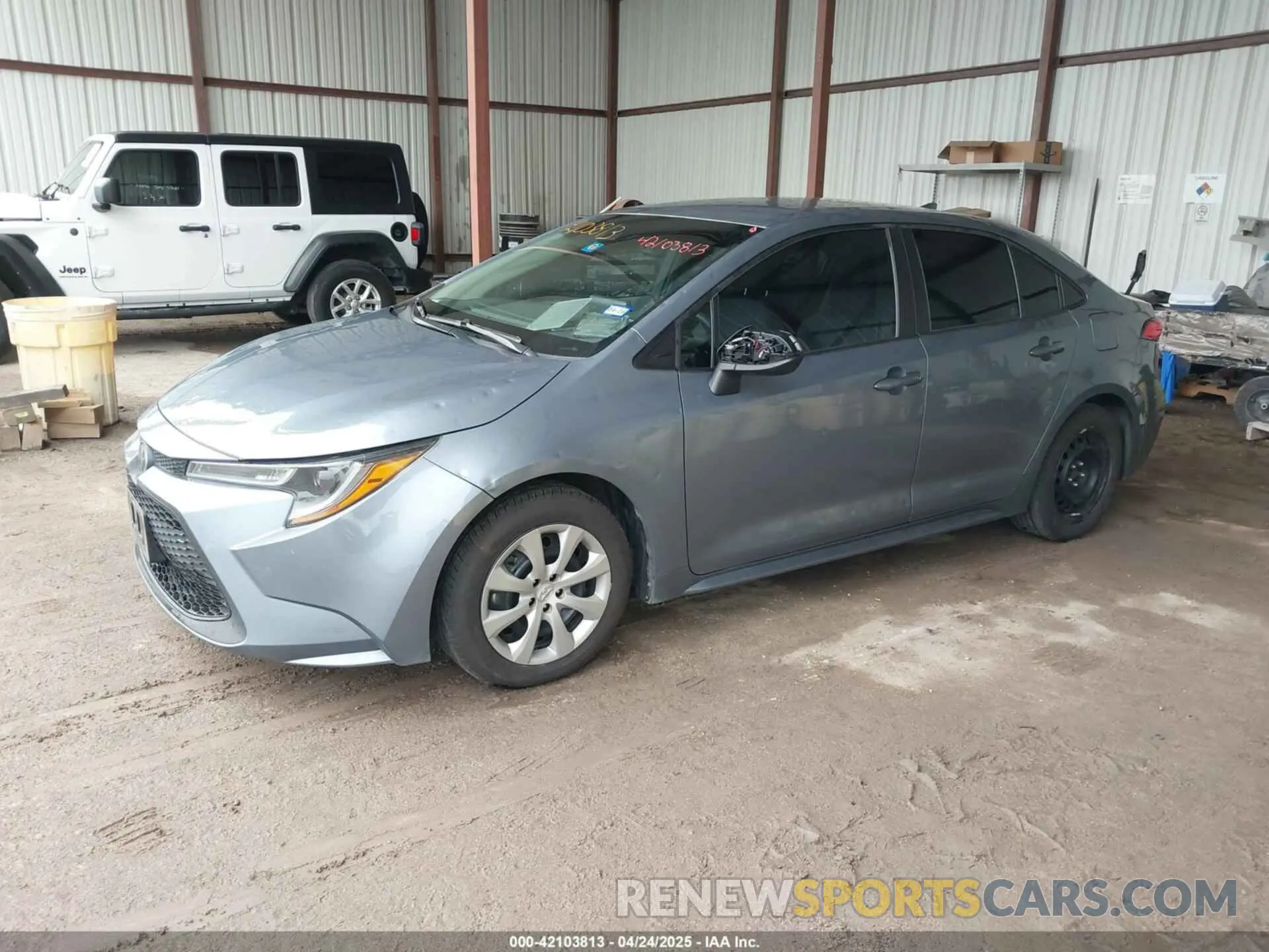 2 Photograph of a damaged car 5YFEPMAE0NP322542 TOYOTA COROLLA 2022