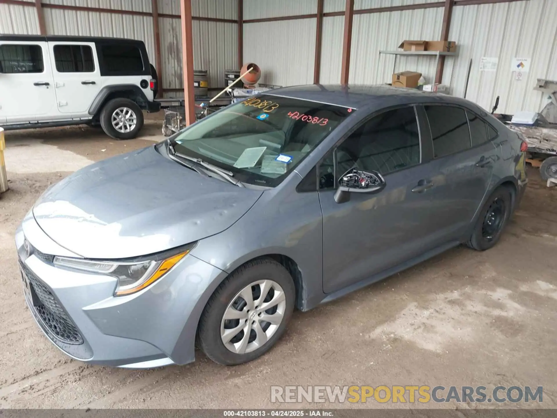 6 Photograph of a damaged car 5YFEPMAE0NP322542 TOYOTA COROLLA 2022