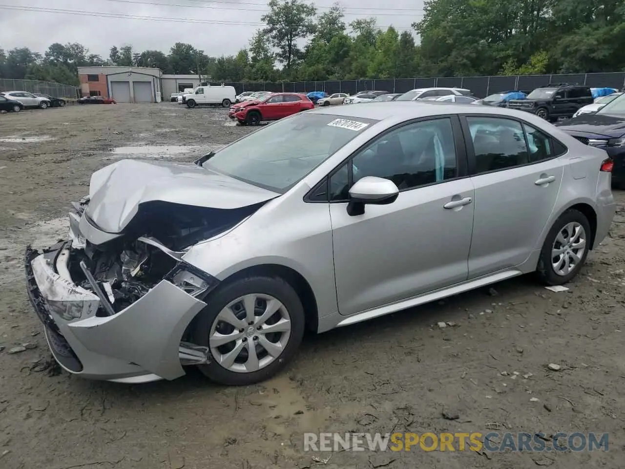 1 Фотография поврежденного автомобиля 5YFEPMAE0NP329281 TOYOTA COROLLA 2022