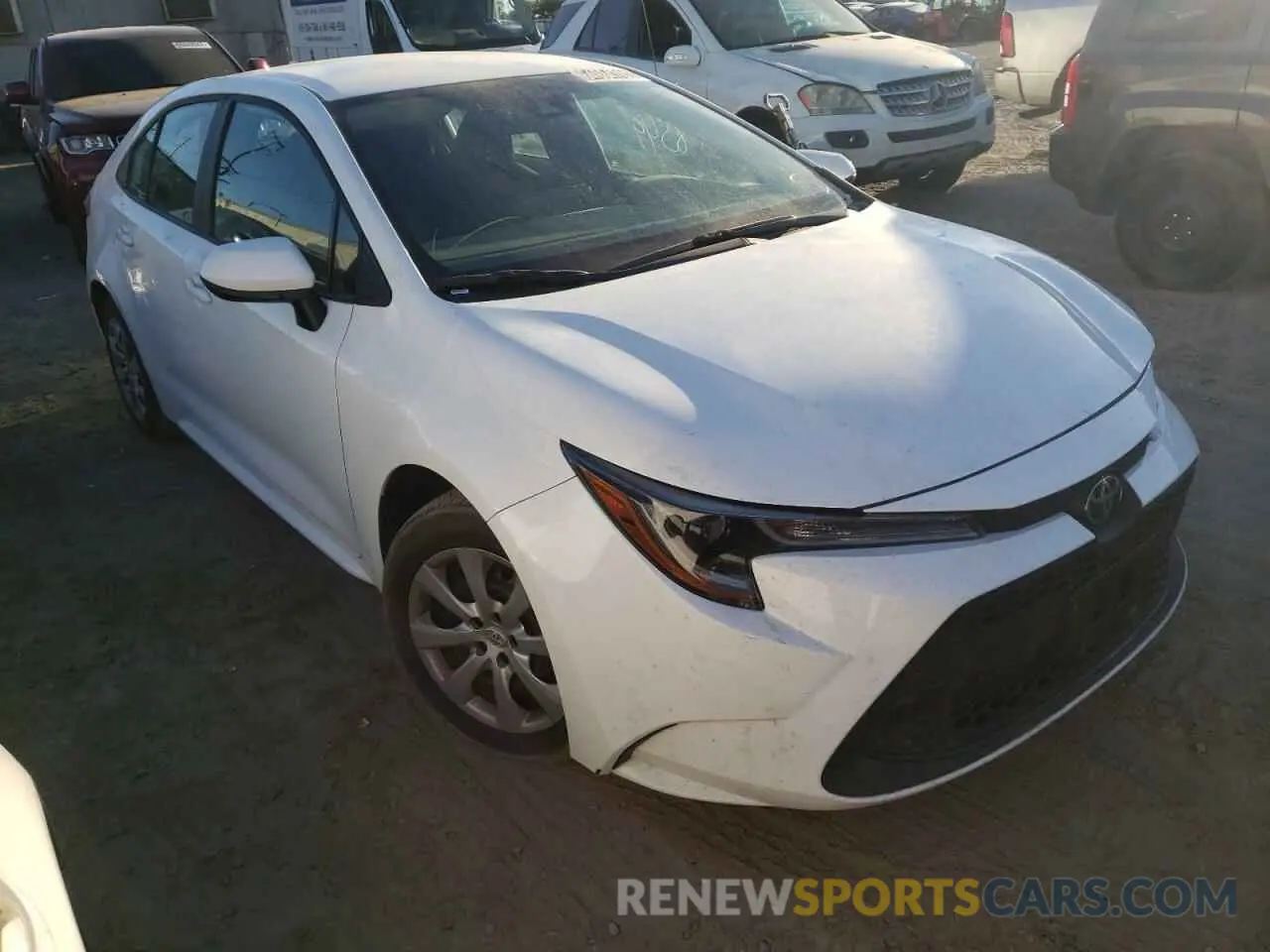 4 Photograph of a damaged car 5YFEPMAE0NP329412 TOYOTA COROLLA 2022