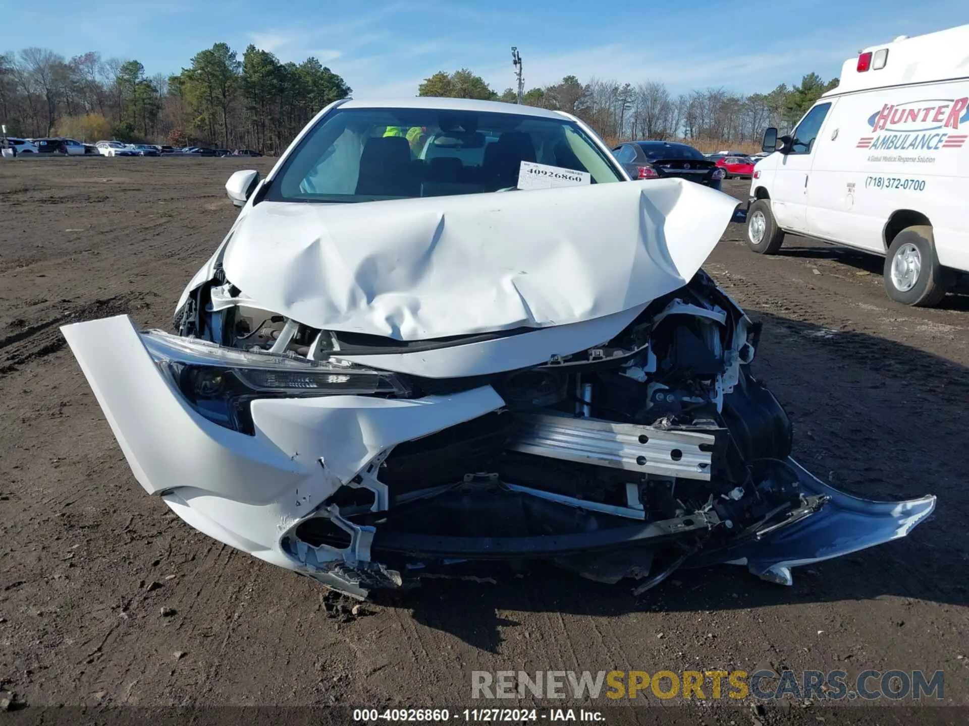 12 Photograph of a damaged car 5YFEPMAE0NP333637 TOYOTA COROLLA 2022