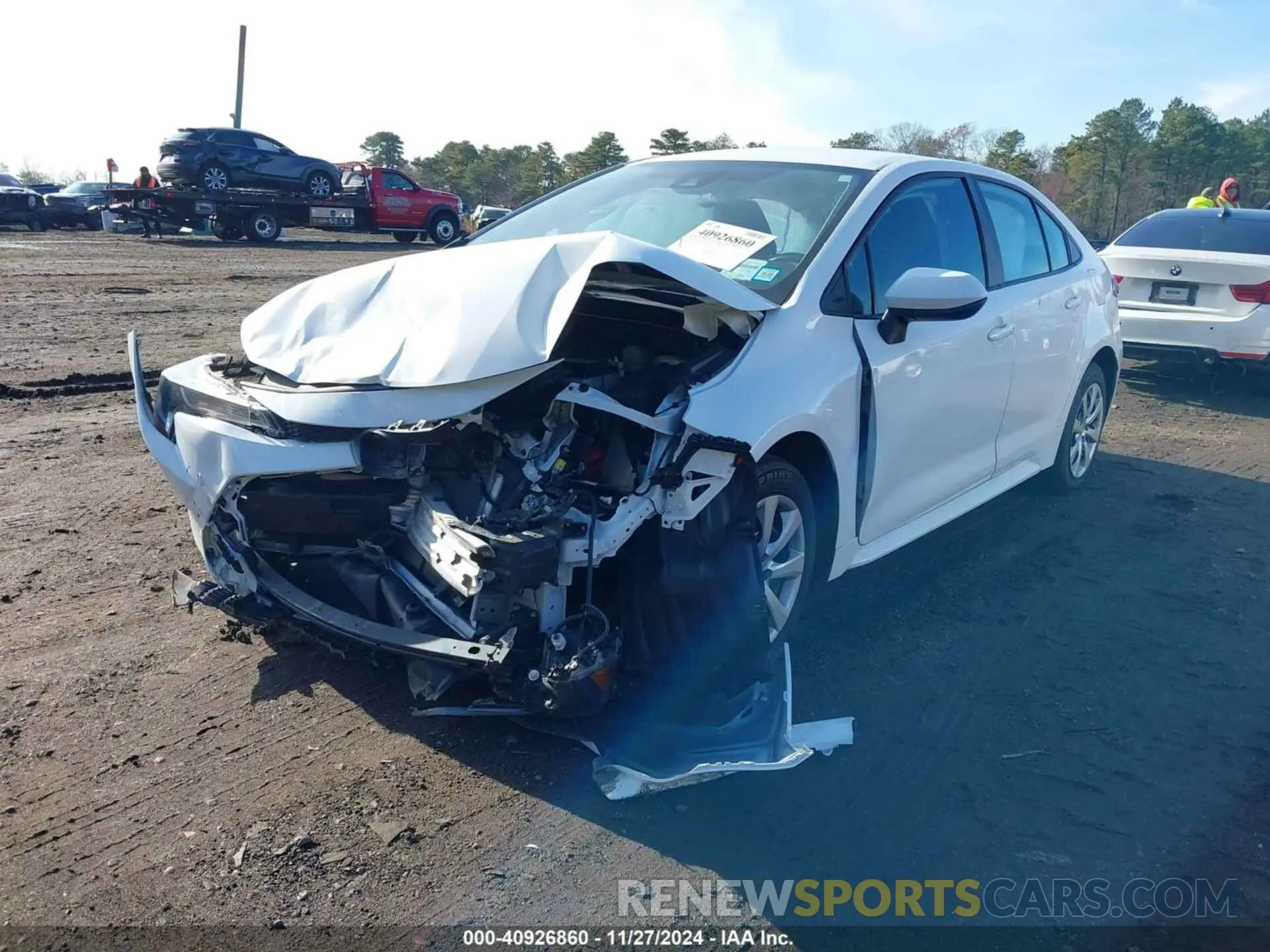 6 Photograph of a damaged car 5YFEPMAE0NP333637 TOYOTA COROLLA 2022