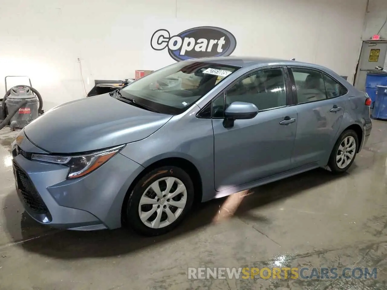 1 Фотография поврежденного автомобиля 5YFEPMAE0NP344282 TOYOTA COROLLA 2022