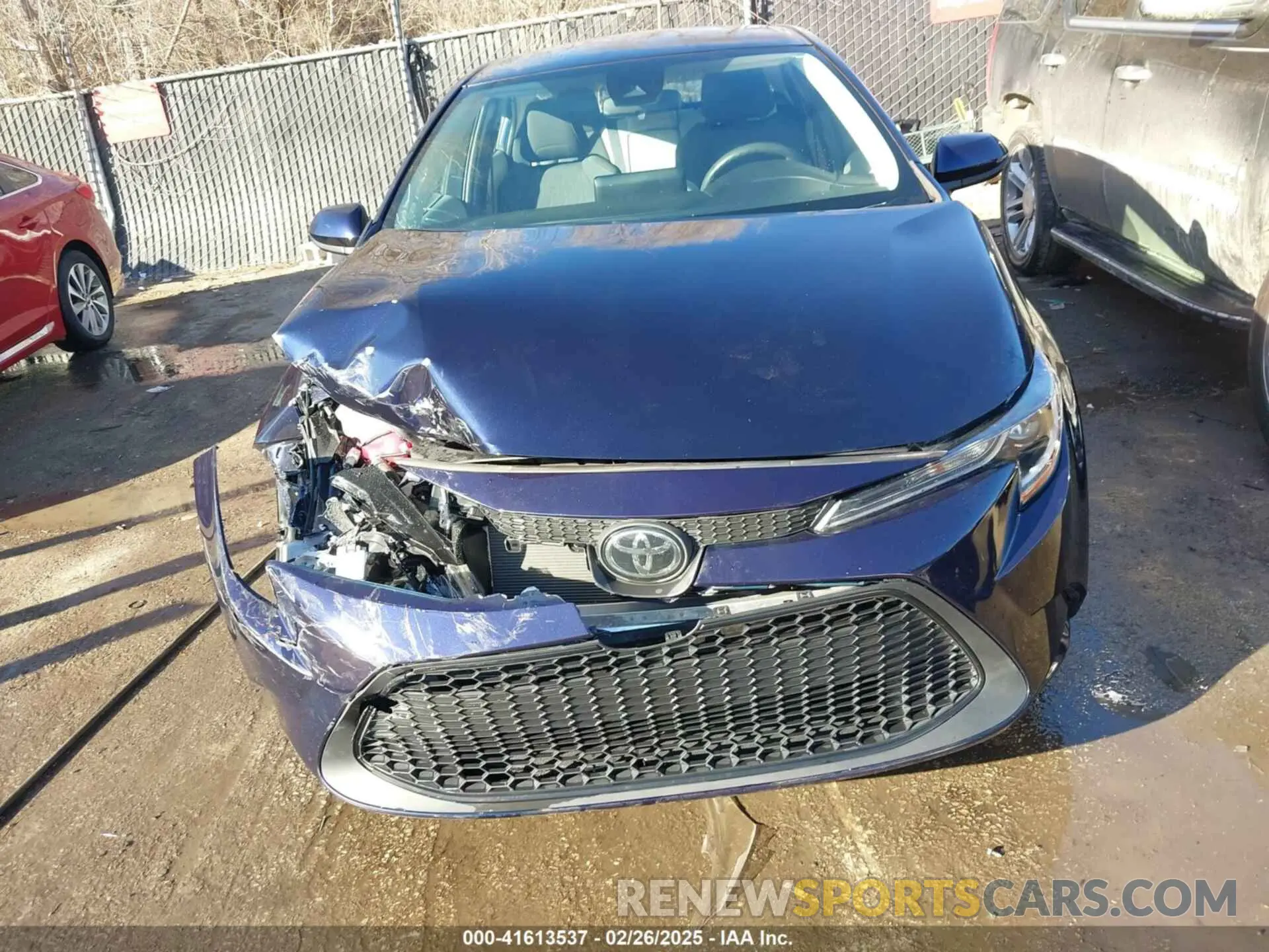 12 Фотография поврежденного автомобиля 5YFEPMAE0NP348056 TOYOTA COROLLA 2022