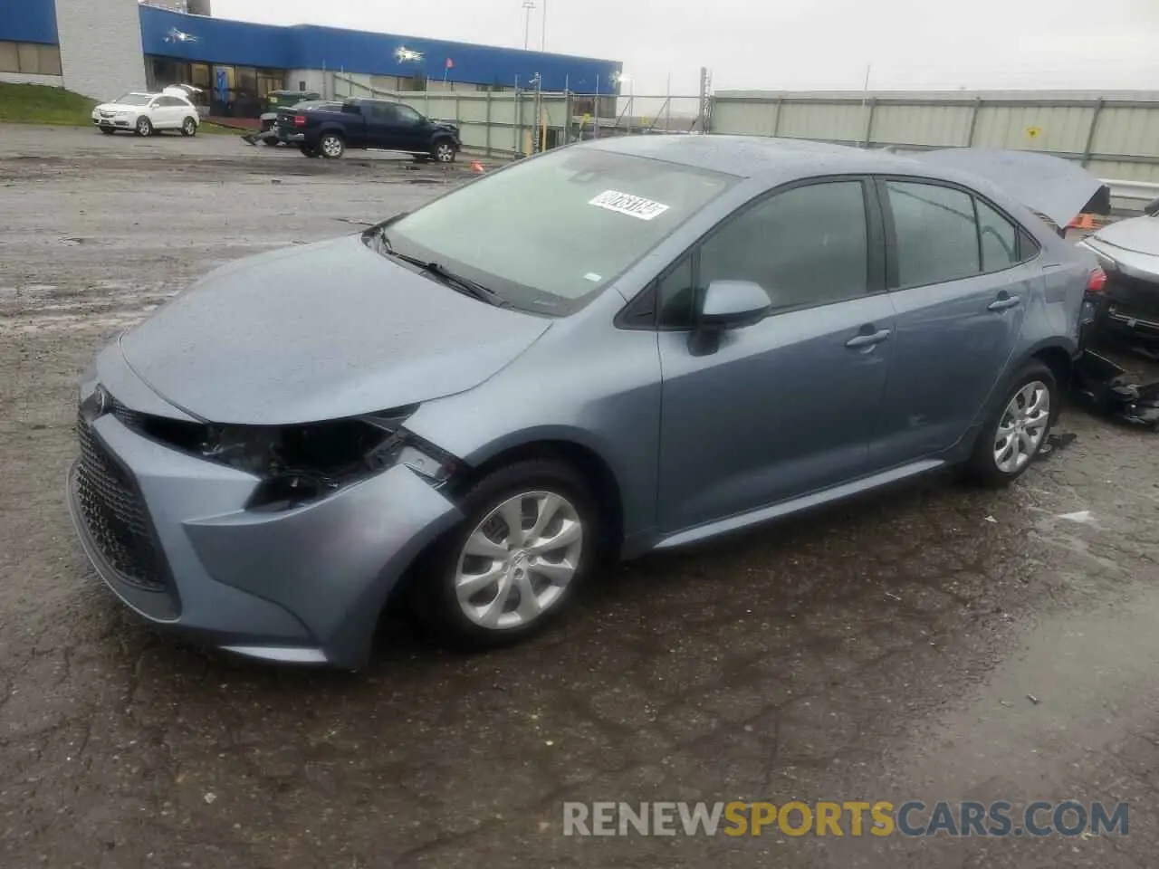 1 Фотография поврежденного автомобиля 5YFEPMAE0NP350678 TOYOTA COROLLA 2022