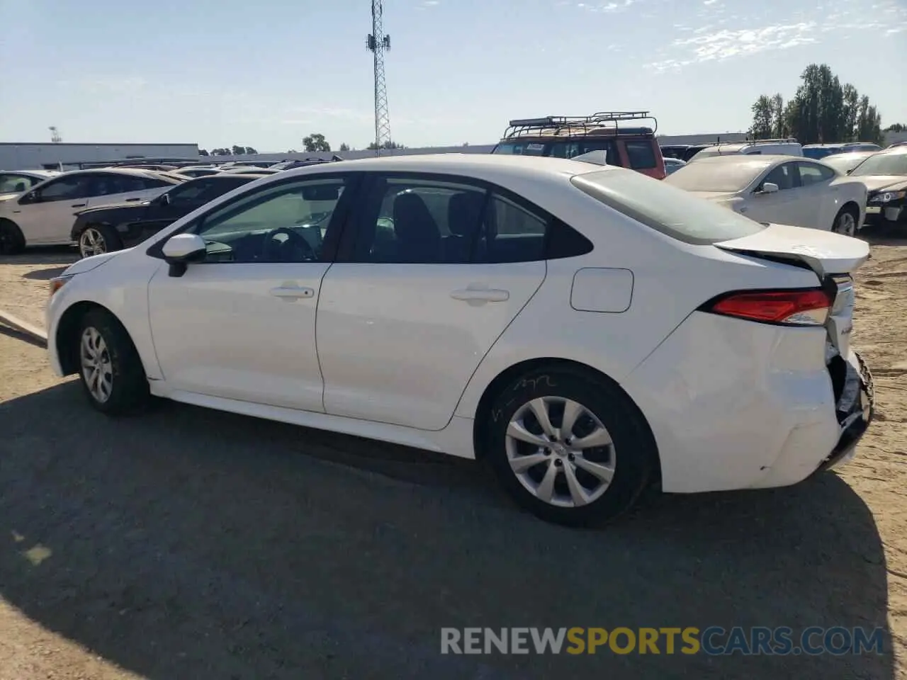 2 Photograph of a damaged car 5YFEPMAE0NP355038 TOYOTA COROLLA 2022