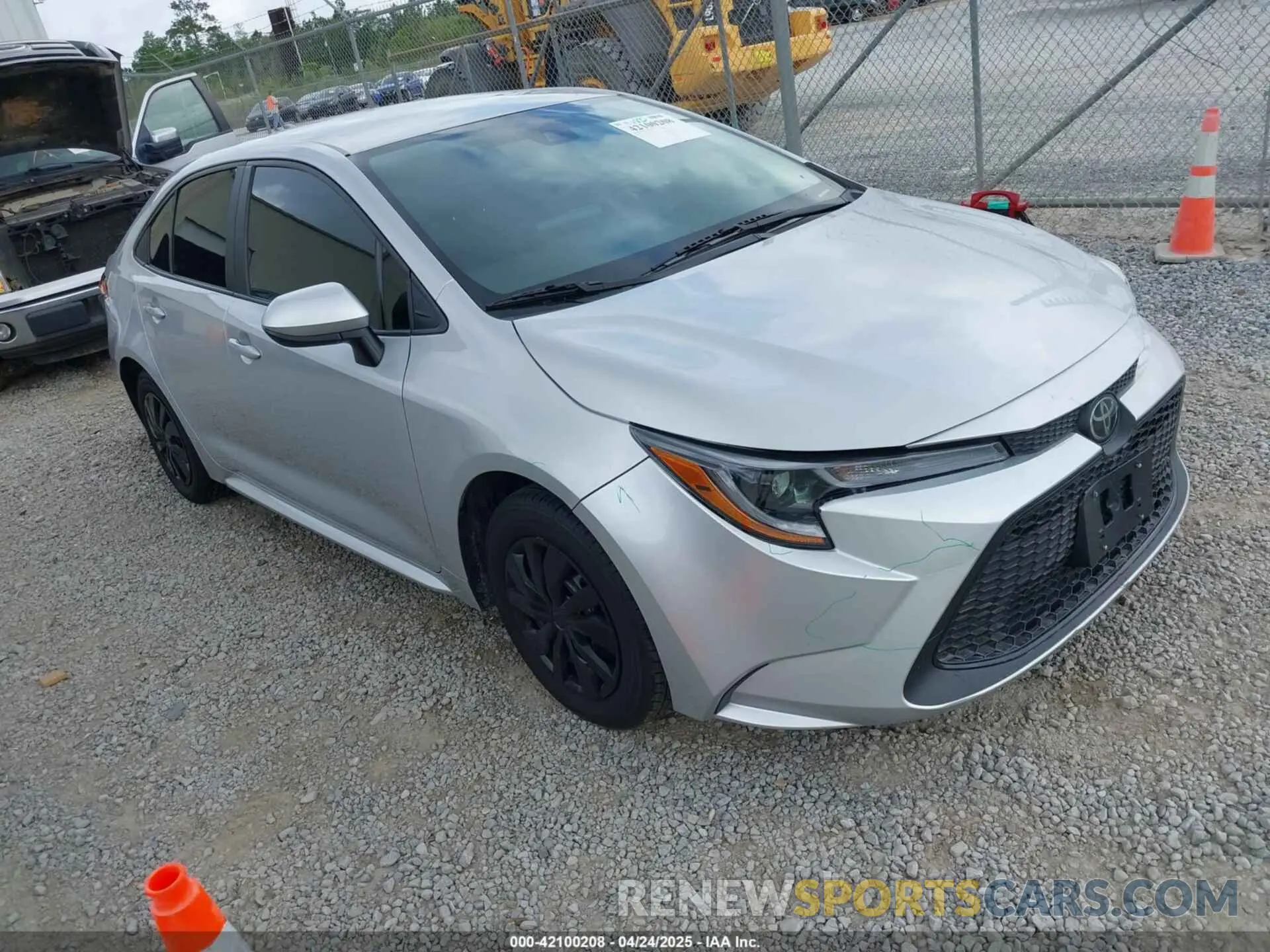 1 Фотография поврежденного автомобиля 5YFEPMAE0NP360496 TOYOTA COROLLA 2022