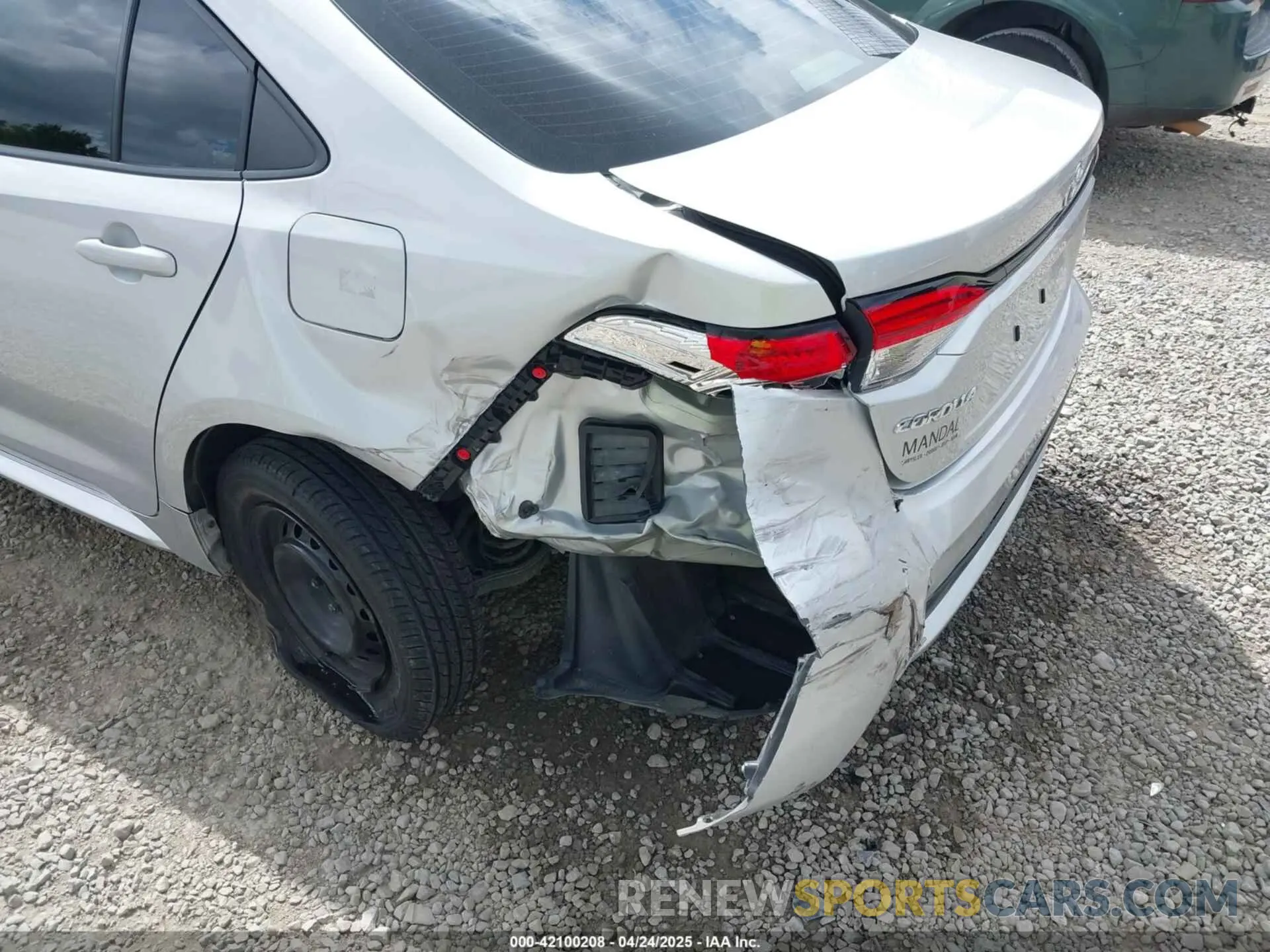 6 Фотография поврежденного автомобиля 5YFEPMAE0NP360496 TOYOTA COROLLA 2022