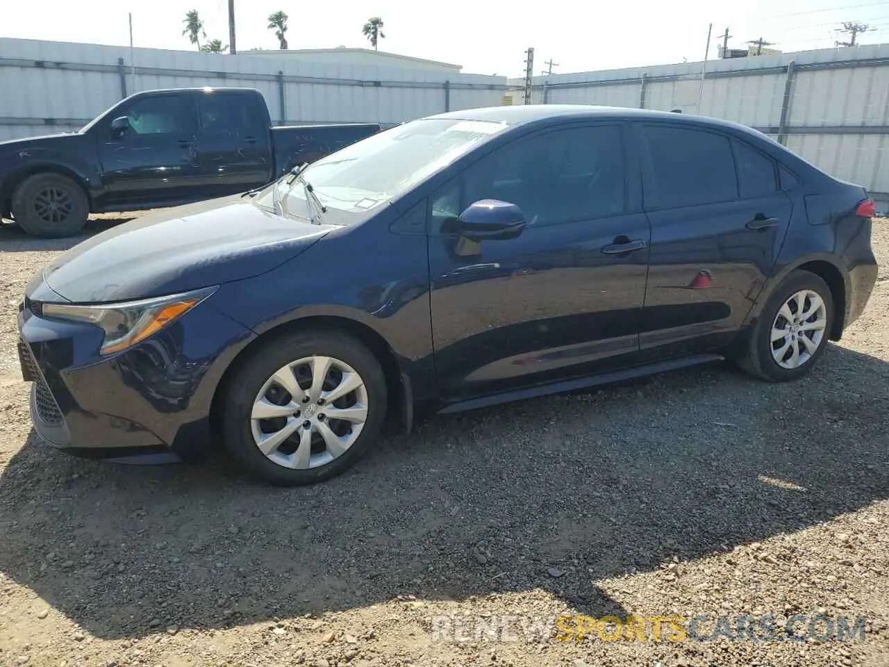1 Photograph of a damaged car 5YFEPMAE0NP361633 TOYOTA COROLLA 2022
