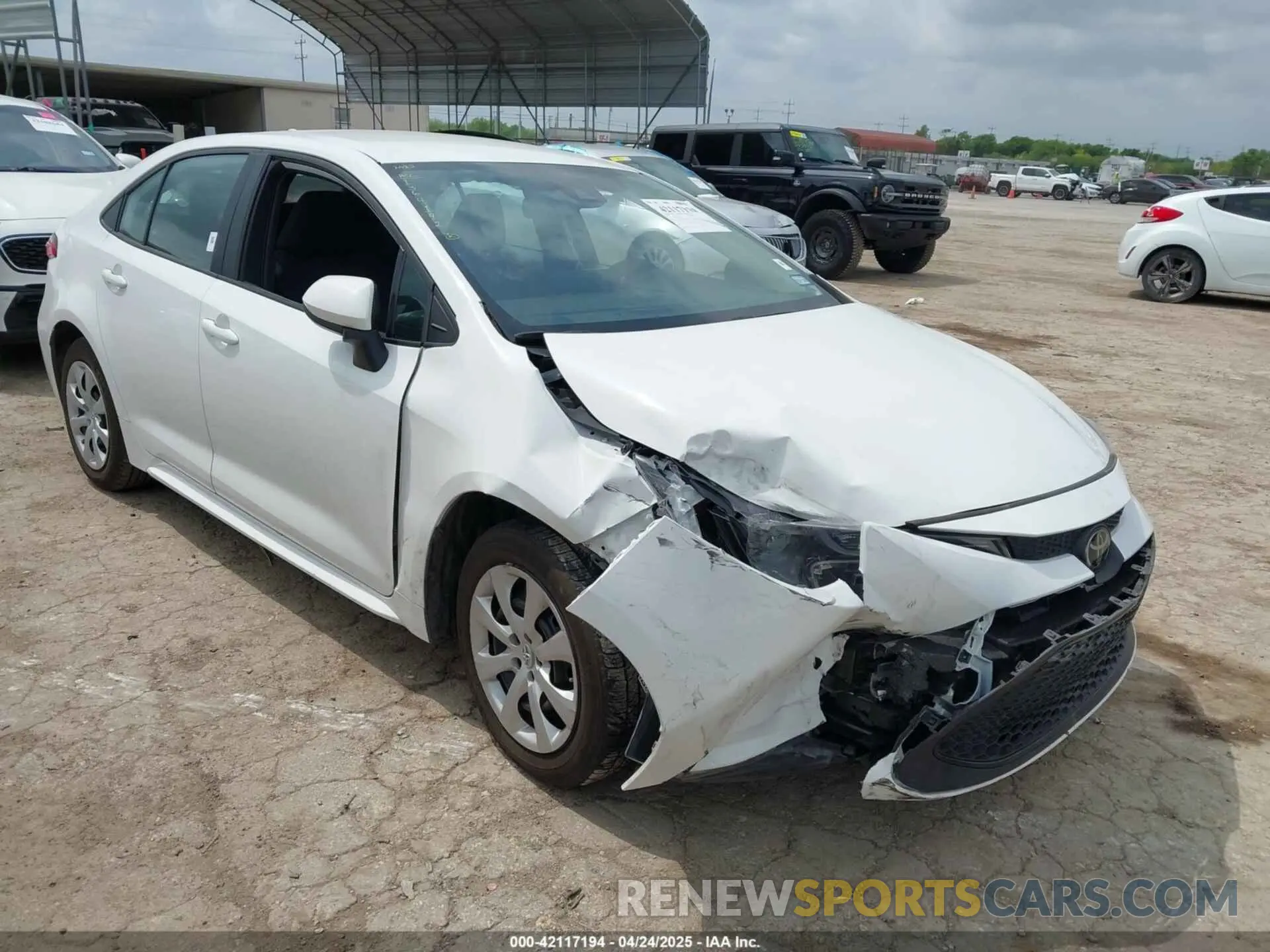 1 Фотография поврежденного автомобиля 5YFEPMAE0NP367562 TOYOTA COROLLA 2022