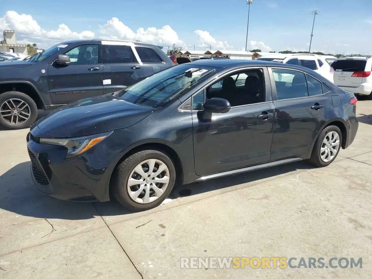 1 Photograph of a damaged car 5YFEPMAE0NP374771 TOYOTA COROLLA 2022