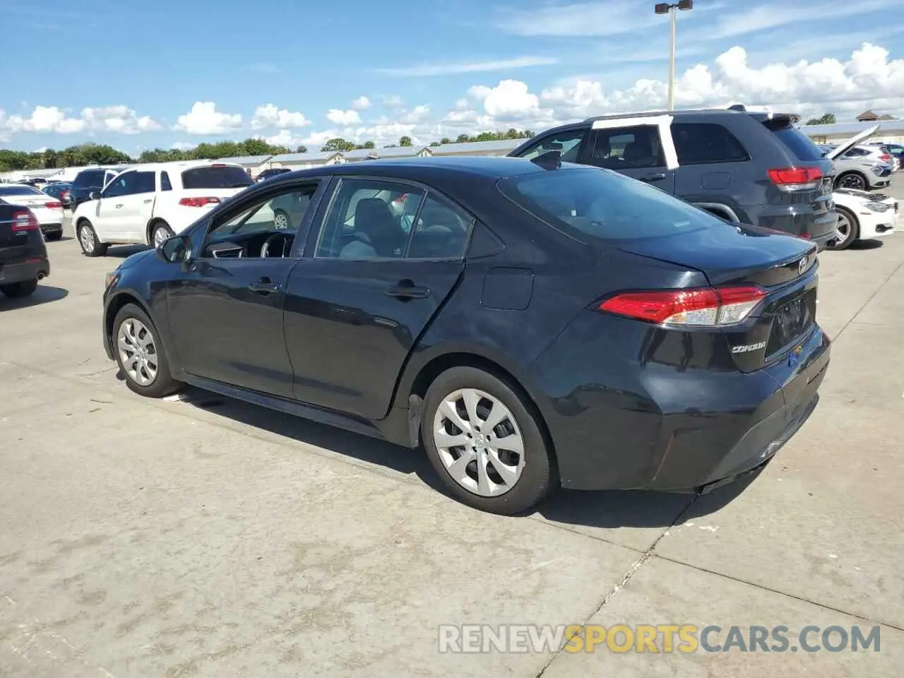 2 Photograph of a damaged car 5YFEPMAE0NP374771 TOYOTA COROLLA 2022