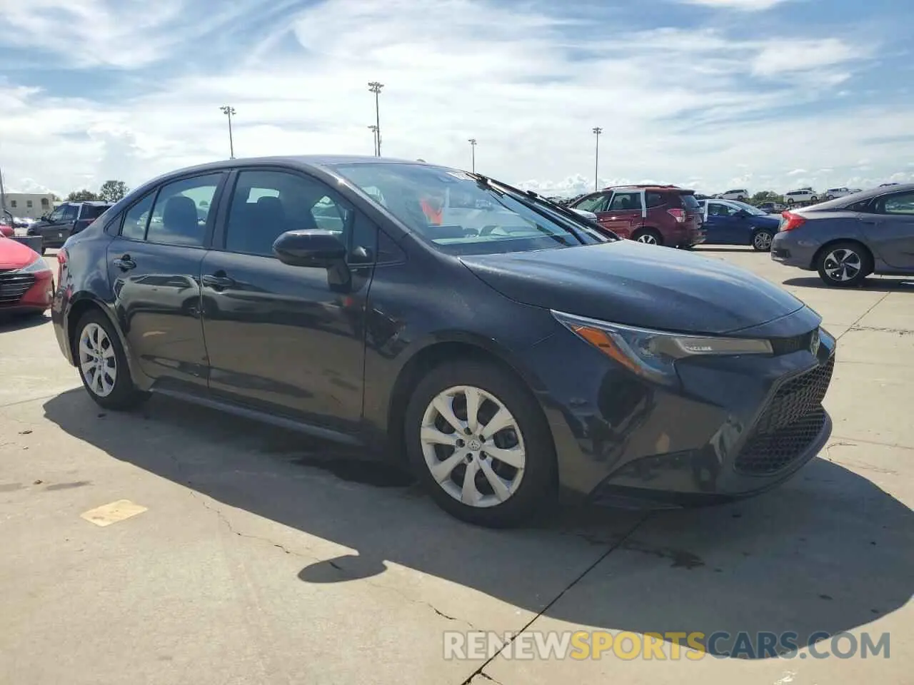 4 Photograph of a damaged car 5YFEPMAE0NP374771 TOYOTA COROLLA 2022