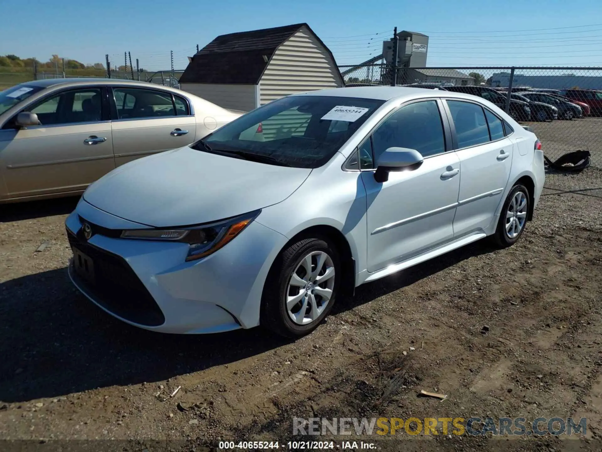 2 Photograph of a damaged car 5YFEPMAE0NP375211 TOYOTA COROLLA 2022