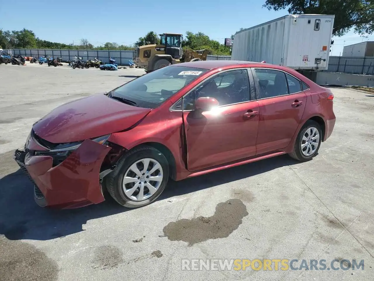 1 Фотография поврежденного автомобиля 5YFEPMAE0NP383910 TOYOTA COROLLA 2022