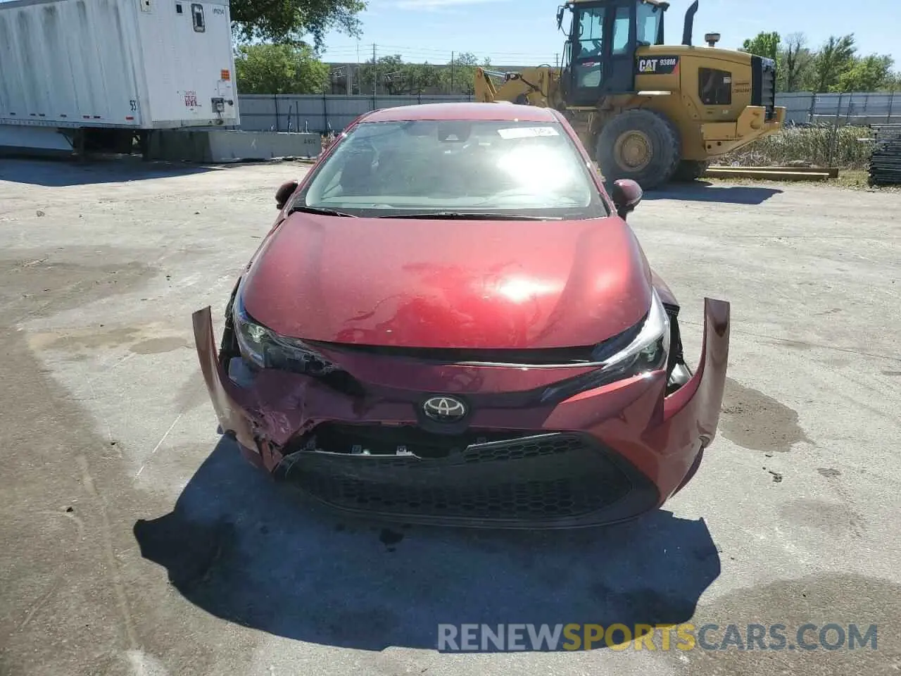 5 Фотография поврежденного автомобиля 5YFEPMAE0NP383910 TOYOTA COROLLA 2022