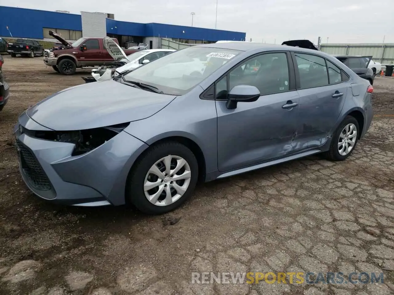 1 Photograph of a damaged car 5YFEPMAE1NP275604 TOYOTA COROLLA 2022