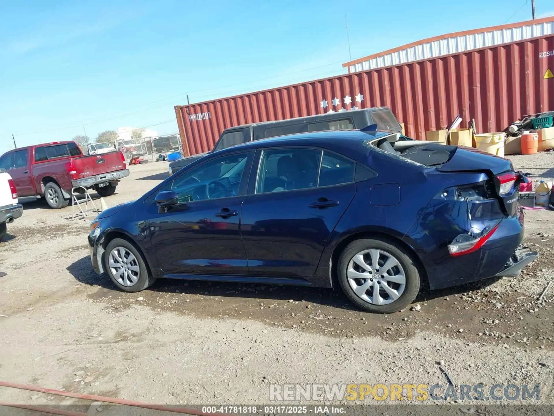 14 Фотография поврежденного автомобиля 5YFEPMAE1NP276235 TOYOTA COROLLA 2022