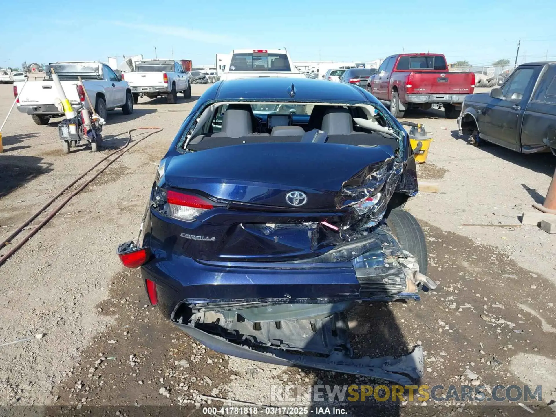 6 Фотография поврежденного автомобиля 5YFEPMAE1NP276235 TOYOTA COROLLA 2022