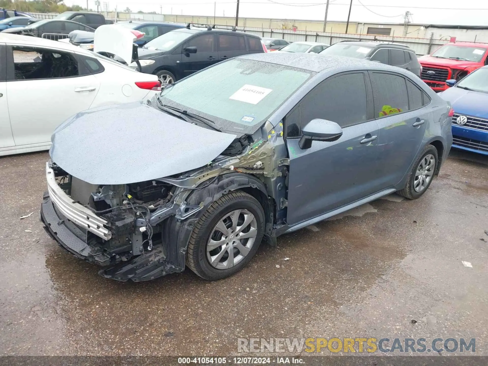 2 Фотография поврежденного автомобиля 5YFEPMAE1NP279846 TOYOTA COROLLA 2022