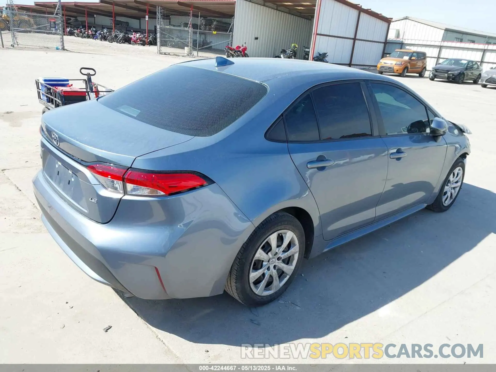 4 Фотография поврежденного автомобиля 5YFEPMAE1NP280253 TOYOTA COROLLA 2022