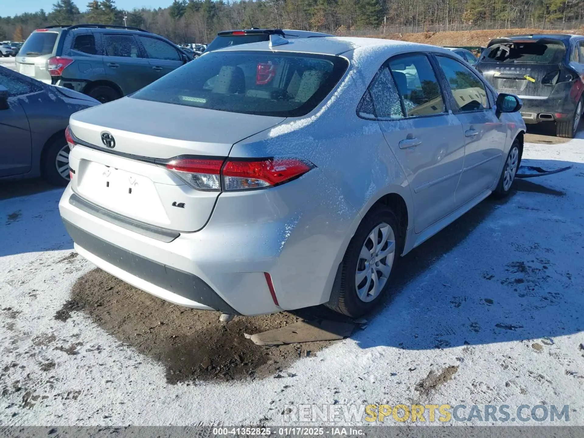 4 Фотография поврежденного автомобиля 5YFEPMAE1NP311114 TOYOTA COROLLA 2022