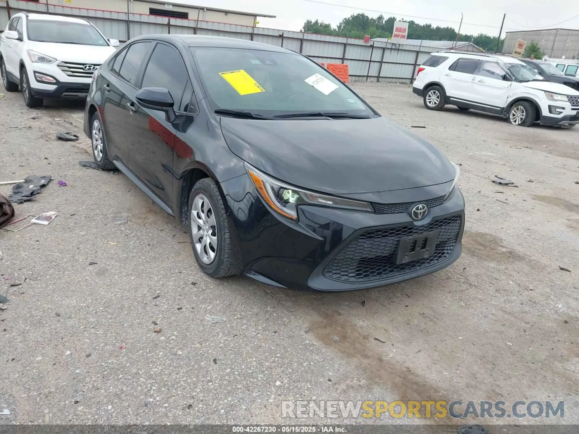 1 Photograph of a damaged car 5YFEPMAE1NP315891 TOYOTA COROLLA 2022